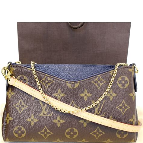 louis vuitton black monogram clutch|louis vuitton monogram pochette bag.